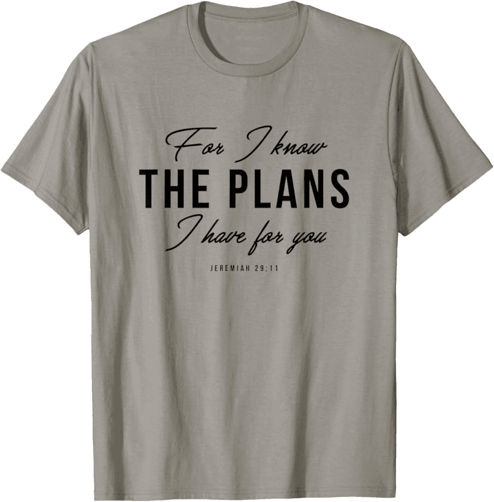 Christian Bible Verse Print T-Shirt thumbnail 2